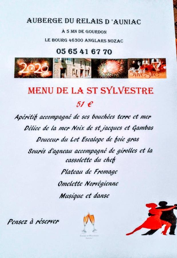 Auberge Du Relais D'Auniac Gourdon-en-quercy Exteriér fotografie
